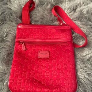 Red Micheal Kors Bag
